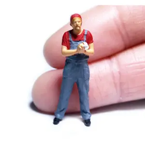 RM 1/64 Miniature Automobile Repairman Figure 14 Sbdabb00e72b3459d8958d8912ec0ec24F