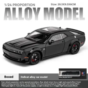 1:24 Scale Dodge Challenger SRT Hellcat Redeye Model 18 Sbe061825b3ed480fbe194783e36d5cb4a