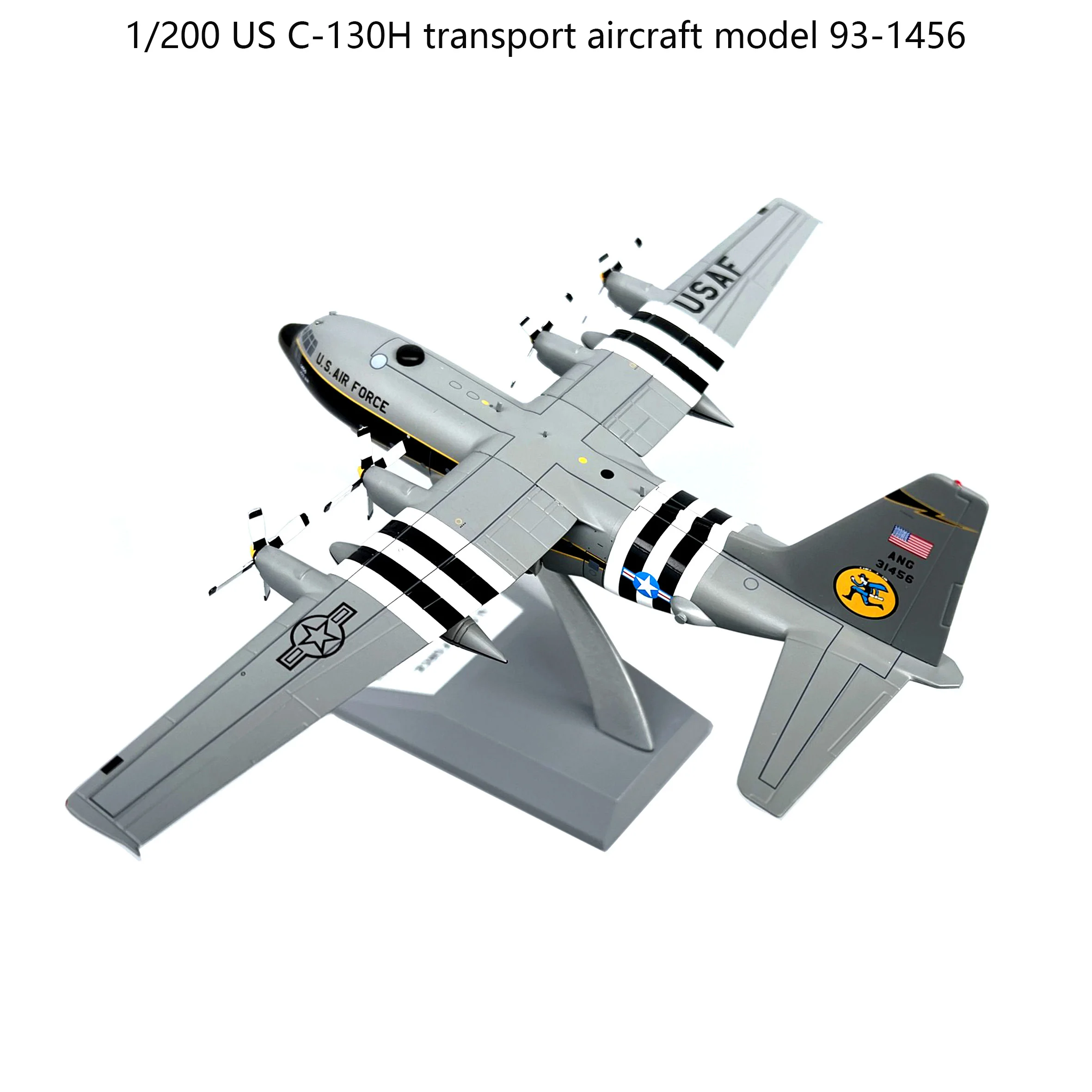 US C-130H Transport Aircraft 1:200 Scale Model 2 US C-130H Transport Aircraft 1:200 Scale Model - Image 2