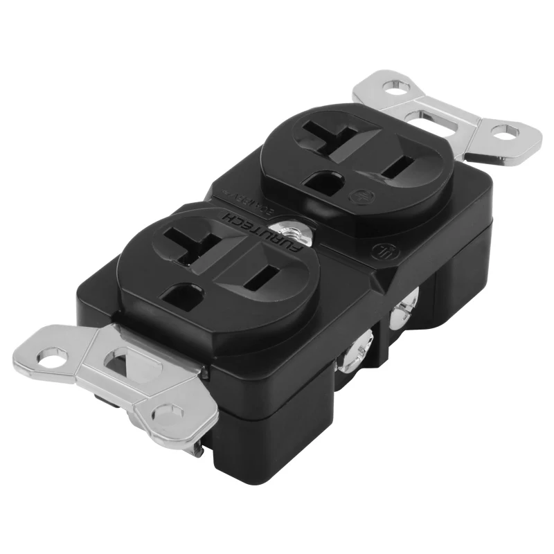 High-End Duplex Receptacle 20A 125V AC 3 High-End Duplex Receptacle 20A 125V AC - Image 3
