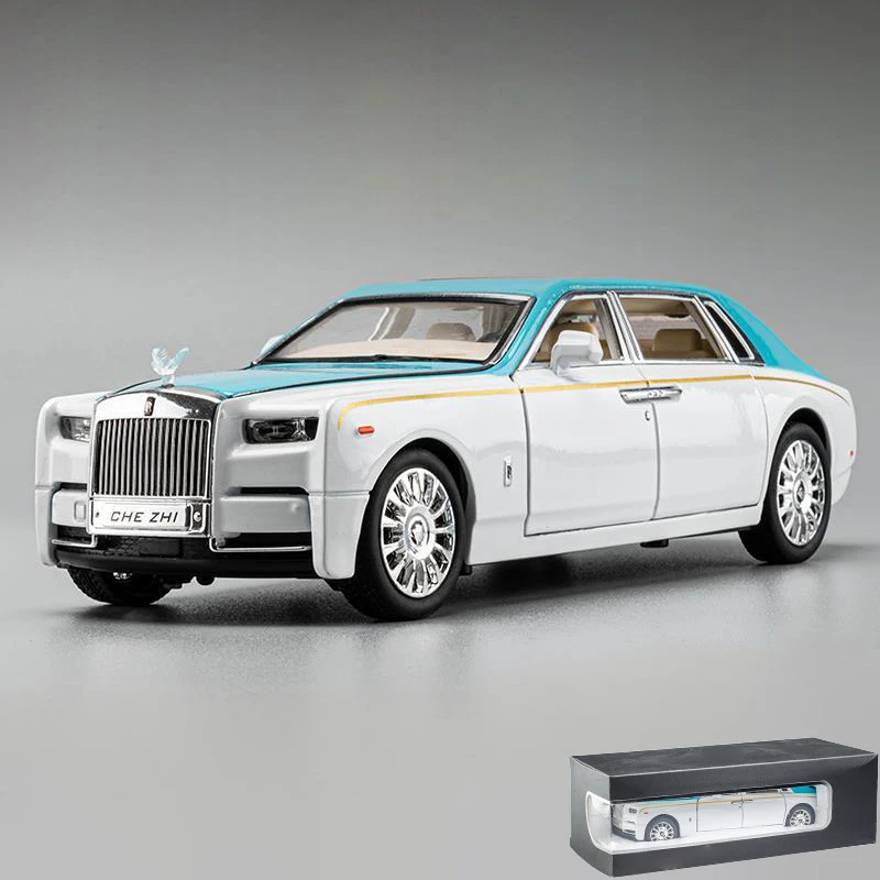 1:24 Scale Rolls Royce Phantom Model Diecast 9 1:24 Scale Rolls Royce Phantom Model Diecast - Image 9