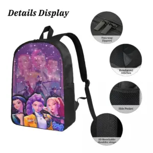 Kpop Demon Hunters Backpack Set with Lunch Box 12 Sbf4b60b460844a0882bd744c5e2fd9b79
