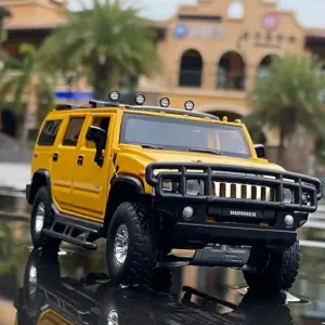 Hummer H2 1:32 Scale Diecast Model Blue 11 Sbf82a8e6477d42959e61fc880776e14aH