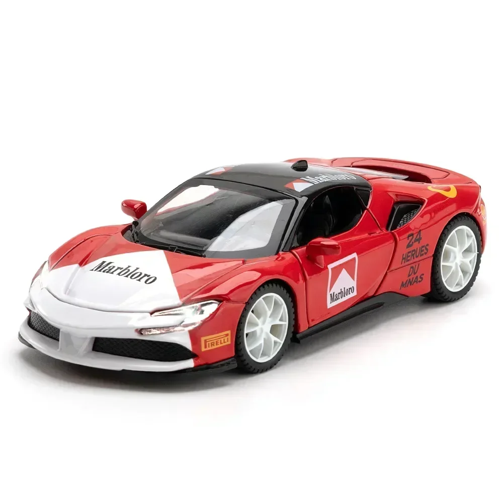 Ferrari SF90 Diecast Model Car 1:32 Scale 7 Ferrari SF90 Diecast Model Car 1:32 Scale - Image 7