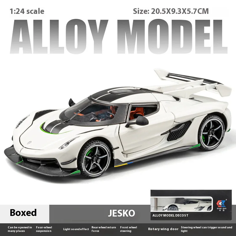 1:24 Scale Diecast Jesko Model Car 7 1:24 Scale Diecast Jesko Model Car - Image 7