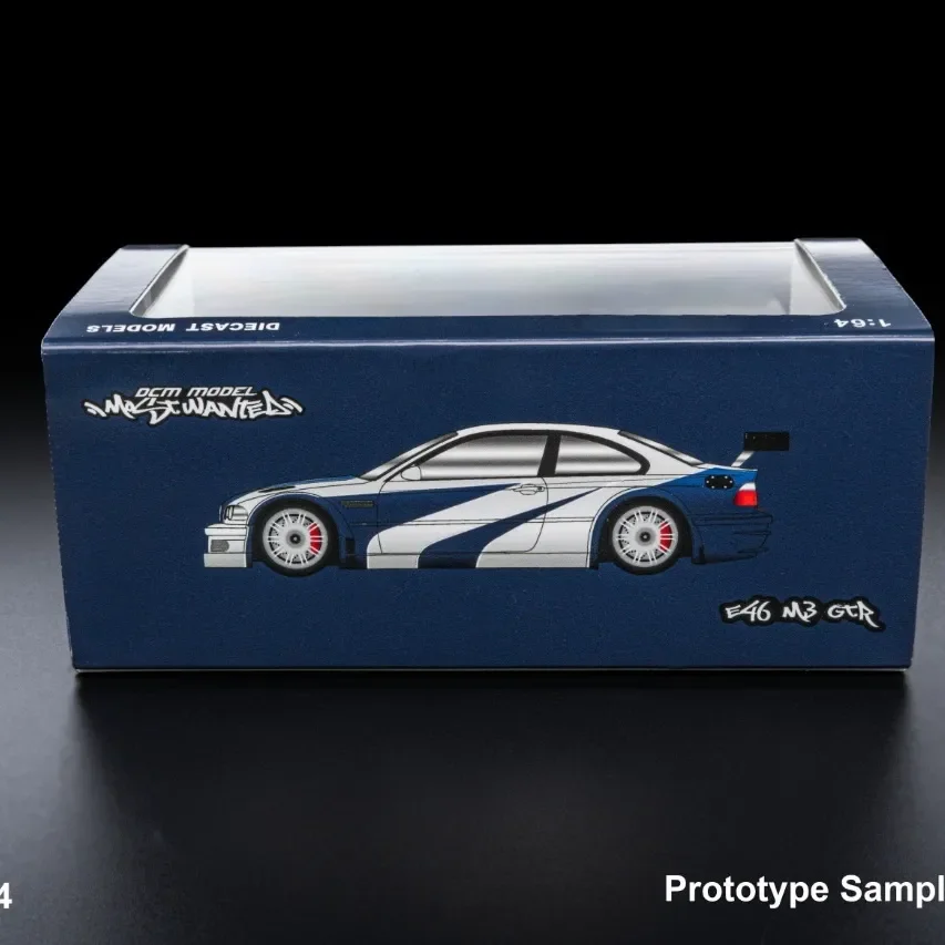 BMW M3 E46 GTR 1:64 Scale Diecast Model 6 BMW M3 E46 GTR 1:64 Scale Diecast Model - Image 6
