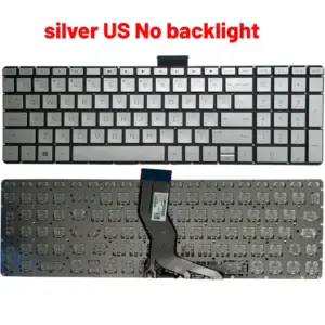 HP Laptop Replacement Keyboard - Black/Silver 23 Sc04df31721354456aad8f22c8183f159S 2
