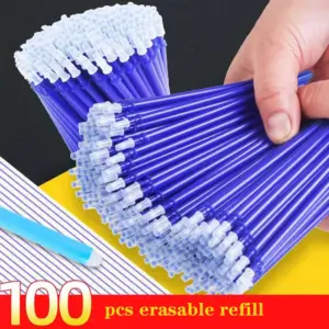 100 Blue Ink Erasable Gel Pen Refills 7 Sc056ae0fb9e144c6b2df6881f1293b10j