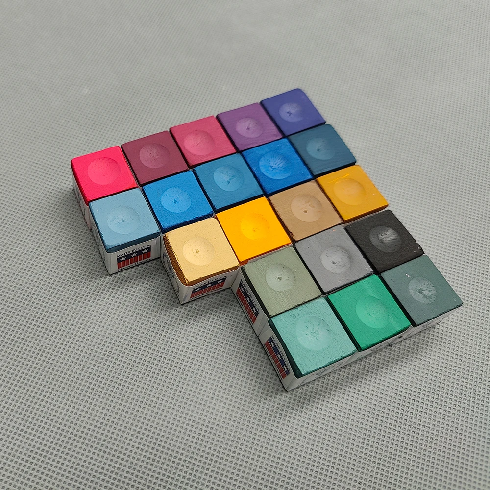 Original Silver Cup Chalk Set for Billiards 5 Original Silver Cup Chalk Set for Billiards - Image 5