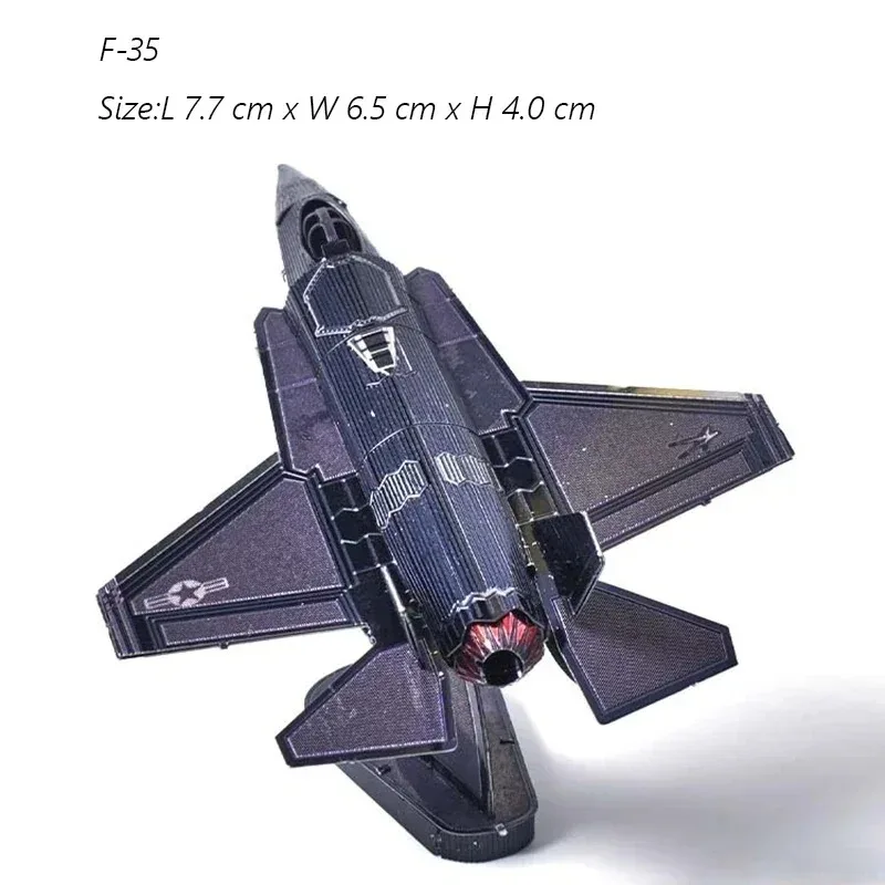 3D Metal Puzzle Set of Military Aircraft Models 39 3D Metal Puzzle Set of Military Aircraft Models - Image 39