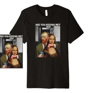 Are You Kidding Me Artistic Cotton T-shirt