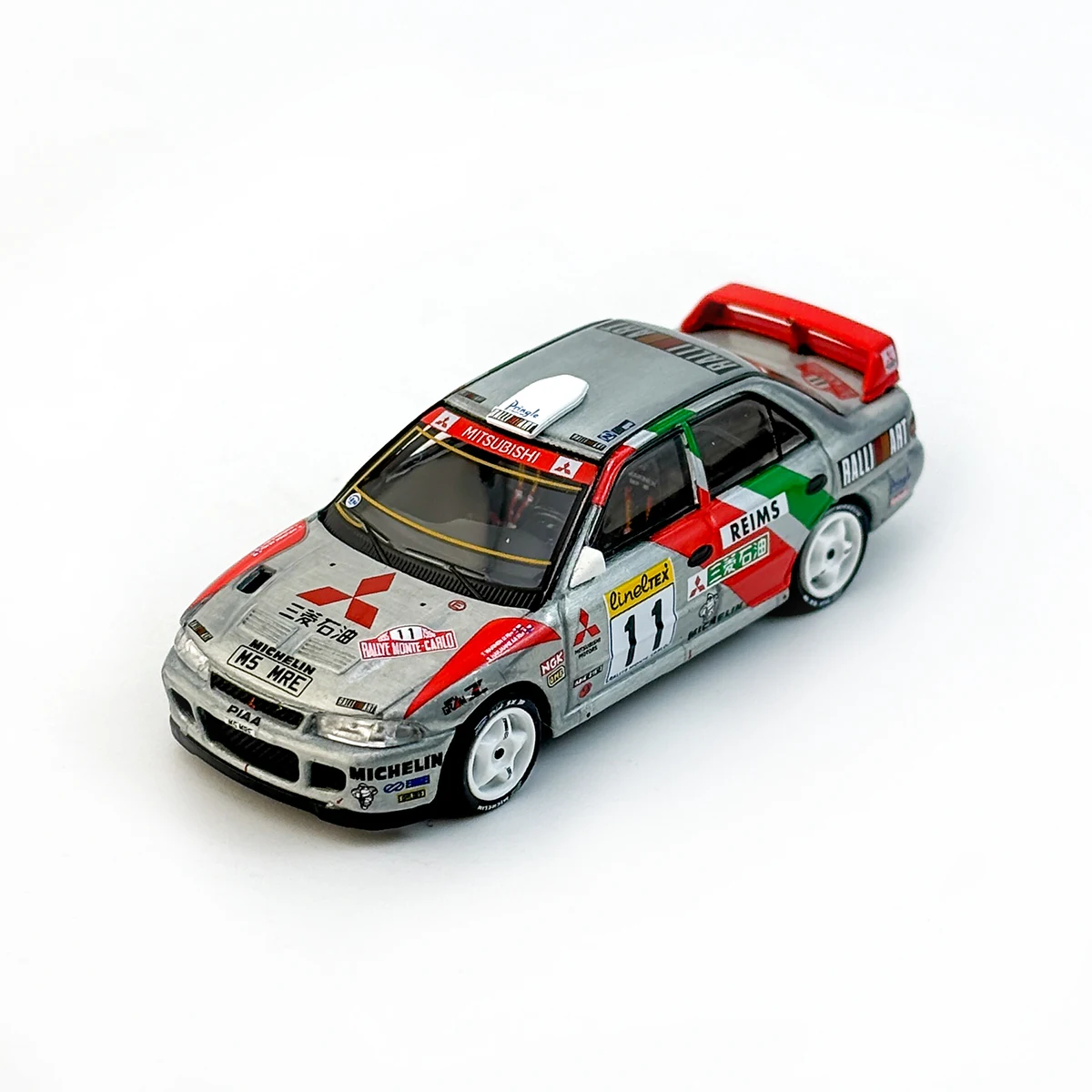 Diecast 1/64 Scale Mitsubishi Evo2 Model No. 11 7 Diecast 1/64 Scale Mitsubishi Evo2 Model No. 11 - Image 7