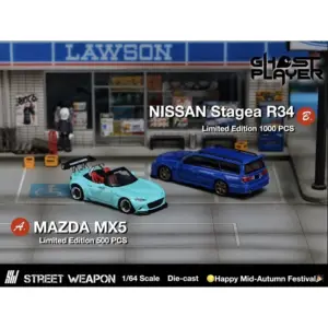 1:64 Scale Street Weapon Pandem MX5 Roadster Model 11 Sc1b93c725db34590ac99df10ce7fa52d1