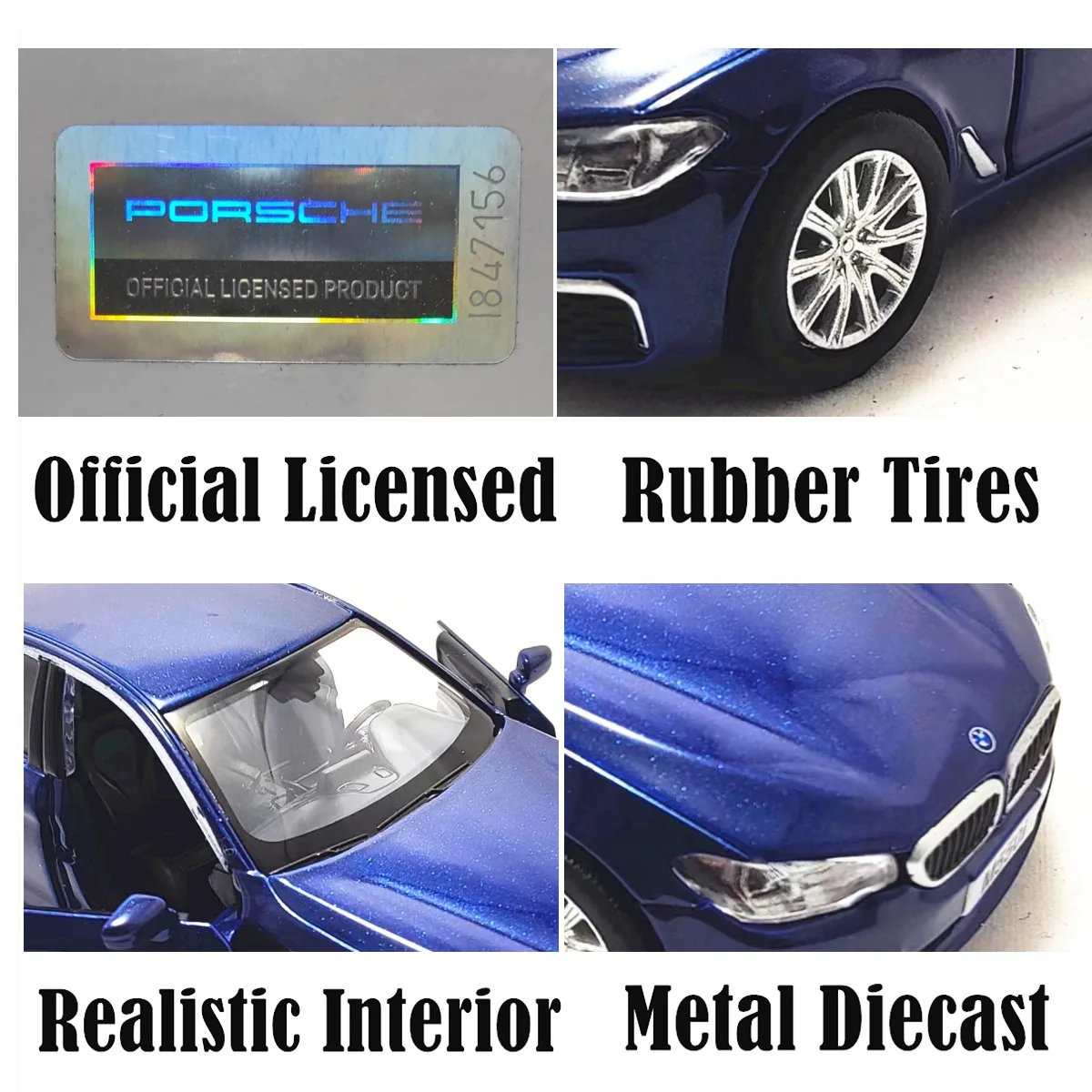 BMW 550i Diecast Model 1:36 Scale Replica 3 BMW 550i Diecast Model 1:36 Scale Replica - Image 3