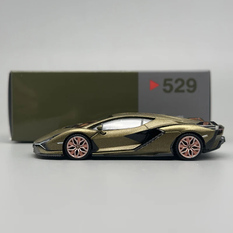 MINIGT 1:64 Lamborghini Sián FKP 37 Model 2 MINIGT 1:64 Lamborghini Sián FKP 37 Model - Image 2