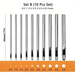 9-Piece High Carbon Steel Punch Set 16 Sc36011ab71fe4101952946201a3ed2f5B