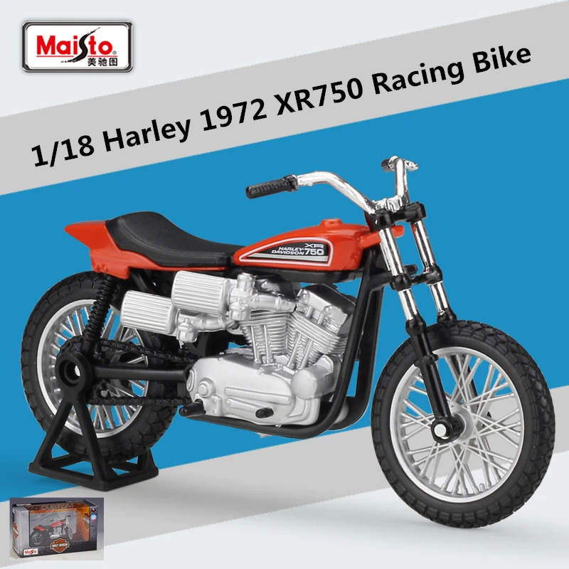 Harley Davidson XR750 1:18 Scale Model Motorcycle 7 Harley Davidson XR750 1:18 Scale Model Motorcycle - Image 7