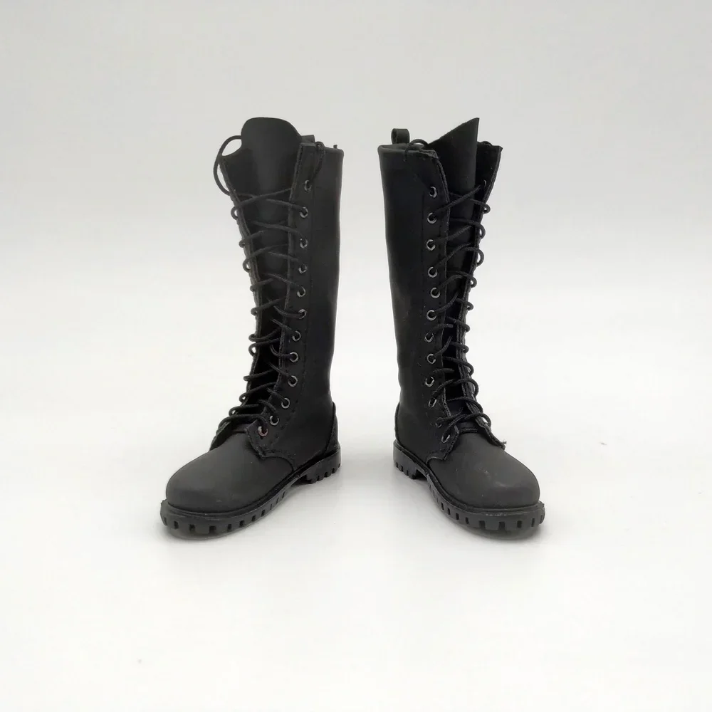 Matte Leather Long Boots for 1/6 Action Figures 6 Matte Leather Long Boots for 1/6 Action Figures - Image 6