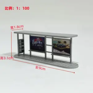 Simulation Bus Station Model for Diorama Display 9 Sc4837bc6bae348dc88fc25c5a8f1d12bW