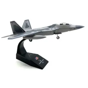 F22 Raptor Fighter Diecast Model 1/100 Scale 13 Sc4d9c6cae58f40fb9196697f6c3c9379P