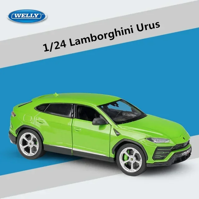 WELLY 1:24 Lamborghini Urus Diecast Model 9 WELLY 1:24 Lamborghini Urus Diecast Model - Image 9
