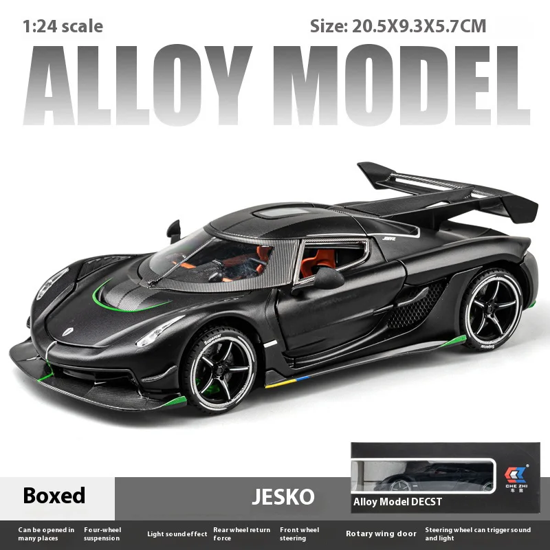 1:24 Scale Diecast Jesko Model Car 9 1:24 Scale Diecast Jesko Model Car - Image 9