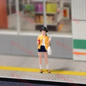 1/64 Scale Miniature Figure Model 2.6 cm Tall 38 Sc5de0f4640194d03966433c721e2ac3eC