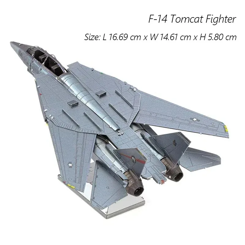 3D Metal Puzzle Set of Military Aircraft Models 16 3D Metal Puzzle Set of Military Aircraft Models - Image 16