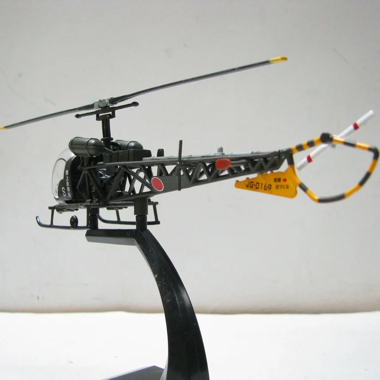 IXO H-13H Sioux Alloy Helicopter Model 1:72 4 IXO H-13H Sioux Alloy Helicopter Model 1:72 - Image 4
