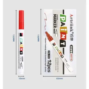 Permanent Paint Pen Set with 0.7mm Tips 24 Sc7976ec0da254916ad266537ef8fe864S