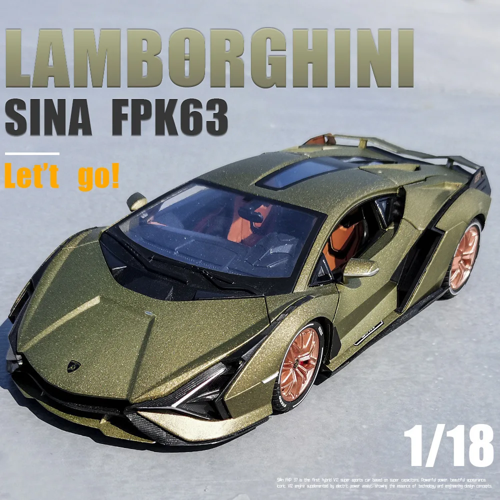 Lamborghini Sian 1:18 Scale Diecast Model 2 Lamborghini Sian 1:18 Scale Diecast Model - Image 2