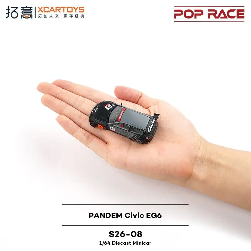 PANDEM Civic EG6 1:64 Scale Diecast Model 6 PANDEM Civic EG6 1:64 Scale Diecast Model - Image 6