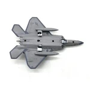 F22 Raptor Fighter Diecast Model 1/100 Scale 9 Sc8faea569fe947058540a355590ec7f32