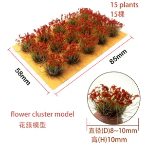 Miniature Grass Cluster Model HDD-560 Set 22 Sc9256a258a23463fa69c2e7e5a11897cR