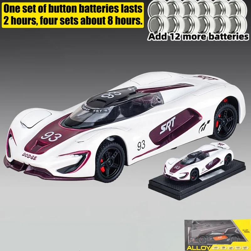 1:32 Dodge Tomahawk SRT V10 Diecast Model 22 1:32 Dodge Tomahawk SRT V10 Diecast Model - Image 22