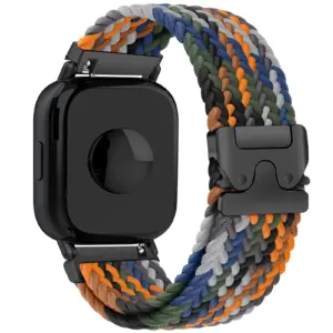 Black Braided Fabric Strap for Xiaomi Smartwatches 37 Sc933a356500b46b09196faf8b701ceddI