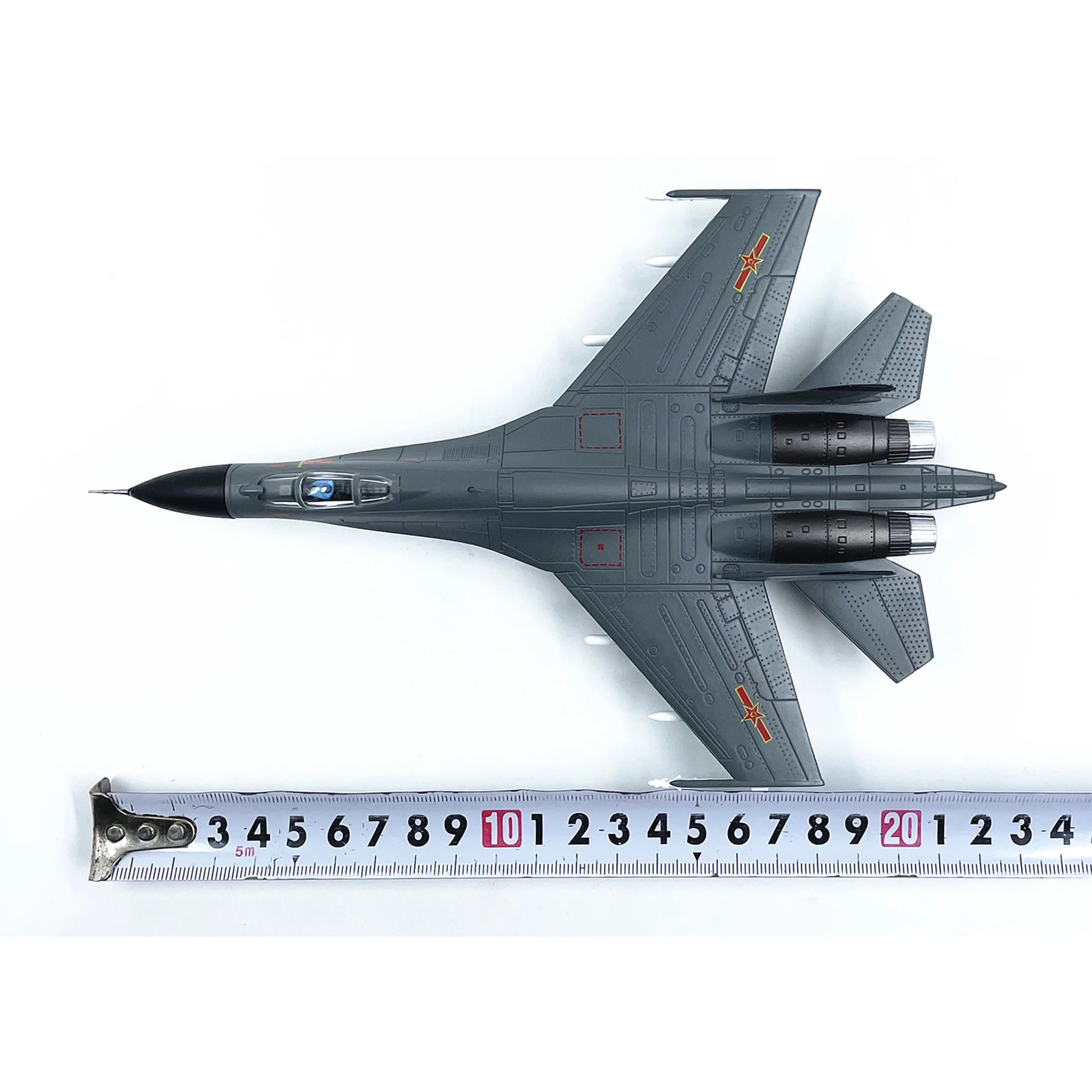 J-11 Fighter Jet Model 1:100 Scale Diecast 5 J-11 Fighter Jet Model 1:100 Scale Diecast - Image 5