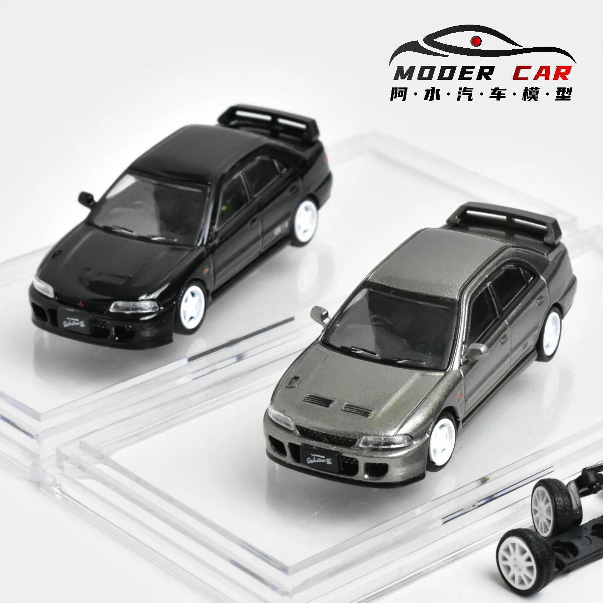Mitsubishi Lancer Evolution EVO 2 Diecast Model 6 Mitsubishi Lancer Evolution EVO 2 Diecast Model - Image 6