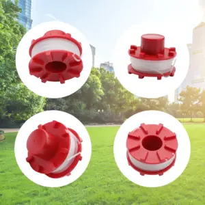 4 PCS Red Nylon Trimmer Coils for Einhell 11 Sc9e0fc8c54af4c68887fcdf1a0a3f740Y