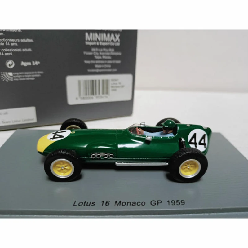 1/43 Scale Lotus 16 Monaco GP 1959 Model Car 4 1/43 Scale Lotus 16 Monaco GP 1959 Model Car - Image 4