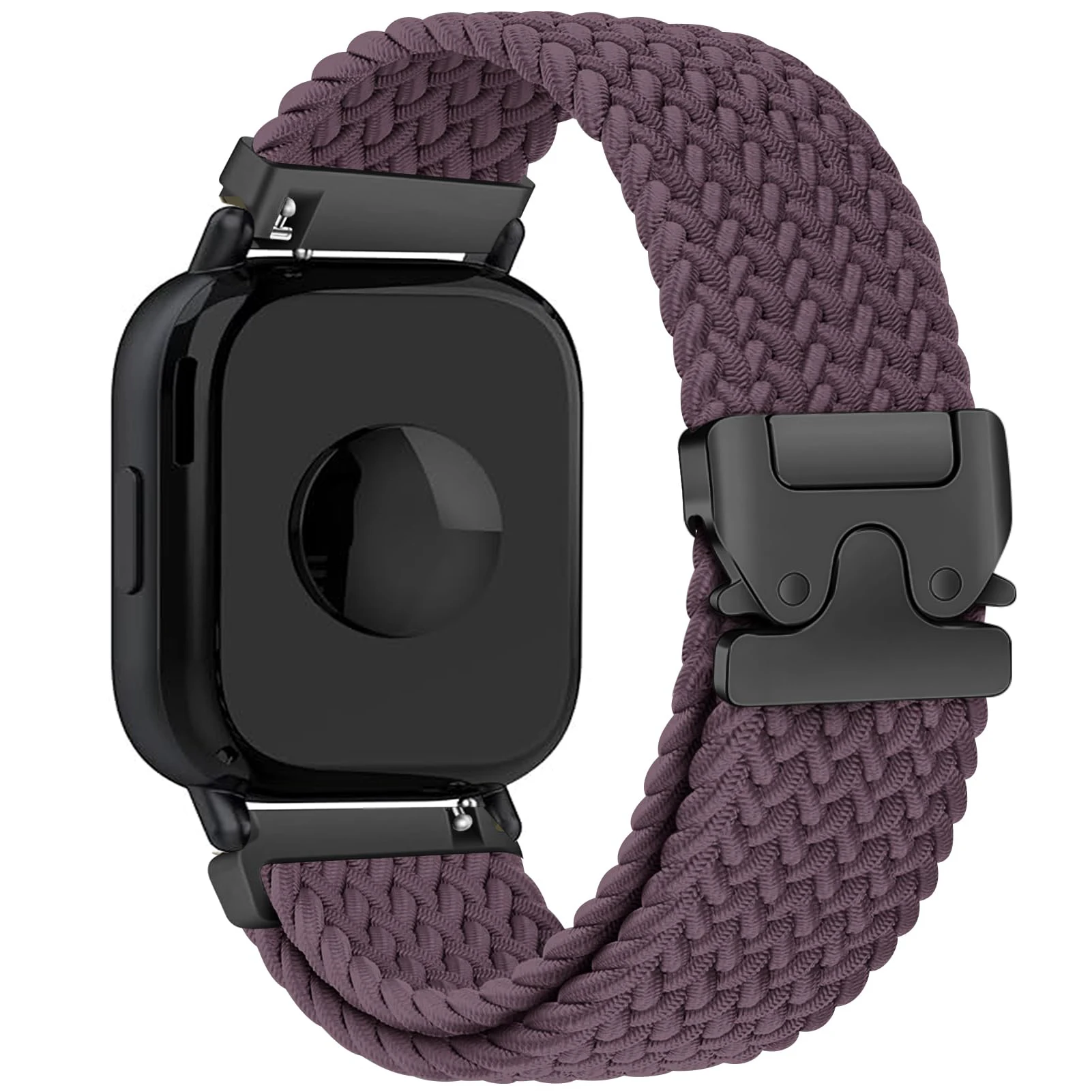 Black Braided Fabric Strap for Xiaomi Smartwatches 15 Black Braided Fabric Strap for Xiaomi Smartwatches - Image 15