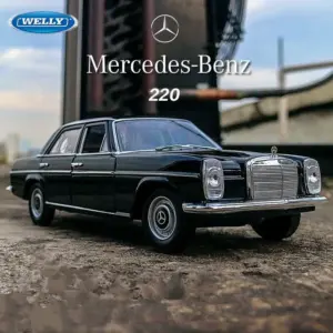WELLY 1:24 Mercedes-Benz 220 Classic Car Model 11 Sca66a1071e024436ba4dc958dc9c893ab