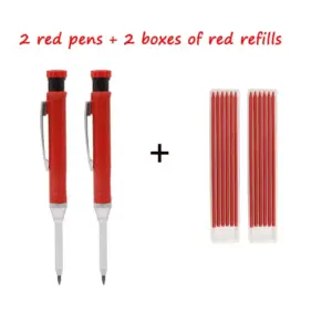 Long Head Mechanical Pencil Set with Refills 20 Sca91f48c19454881adedf3784d0747adp