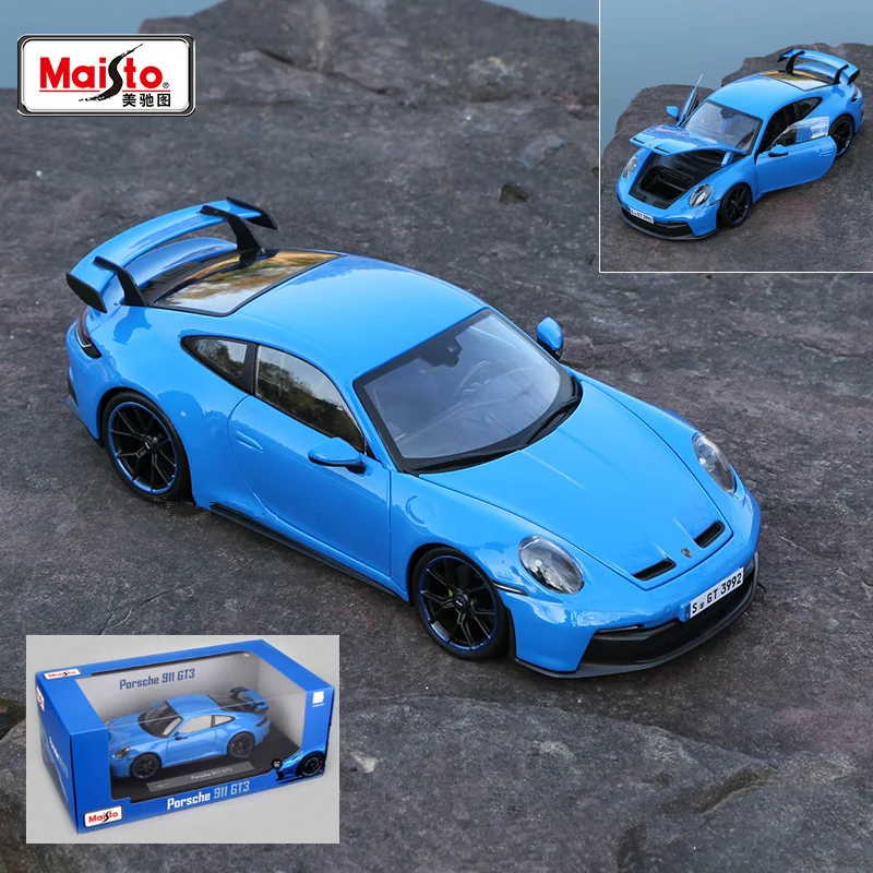Maisto 1:18 2022 Porsche 911 GT3 RS Model 10 Maisto 1:18 2022 Porsche 911 GT3 RS Model - Image 10