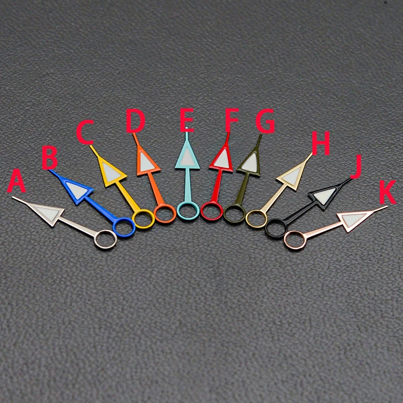 NH34 GMT Watch Hands with Luminous Silver Finish 2 NH34 GMT Watch Hands with Luminous Silver Finish - Image 2