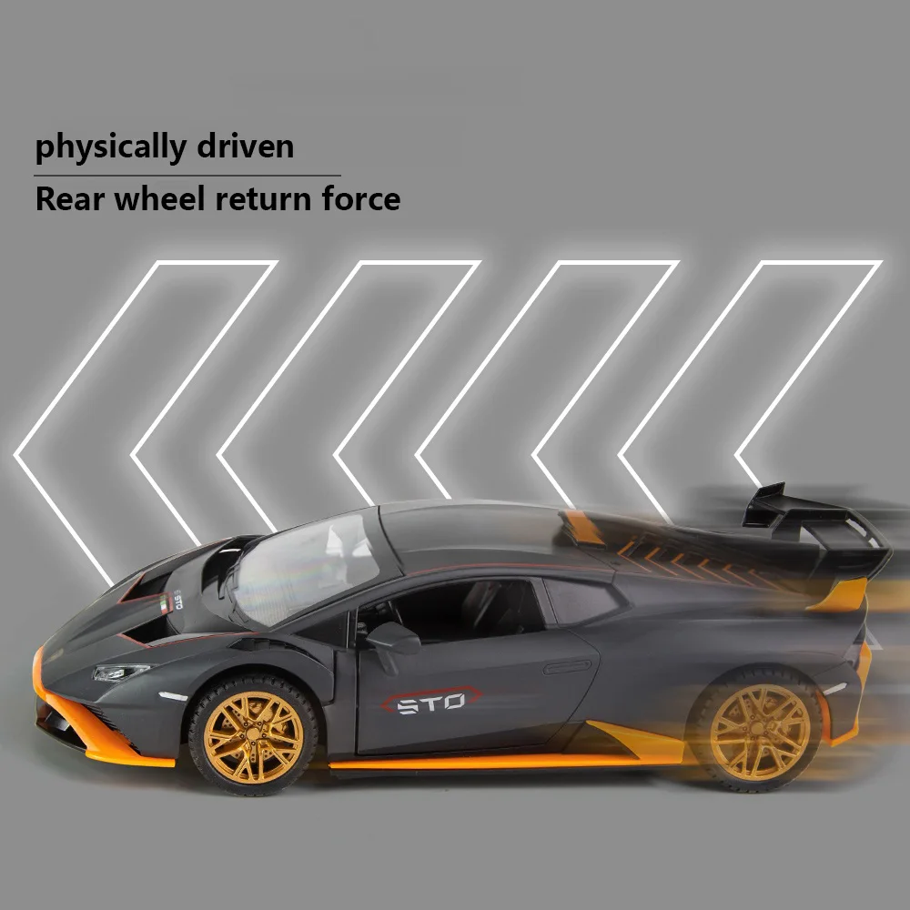 Lamborghini Huracan STO 1:24 Scale Model Car 6 Lamborghini Huracan STO 1:24 Scale Model Car - Image 6