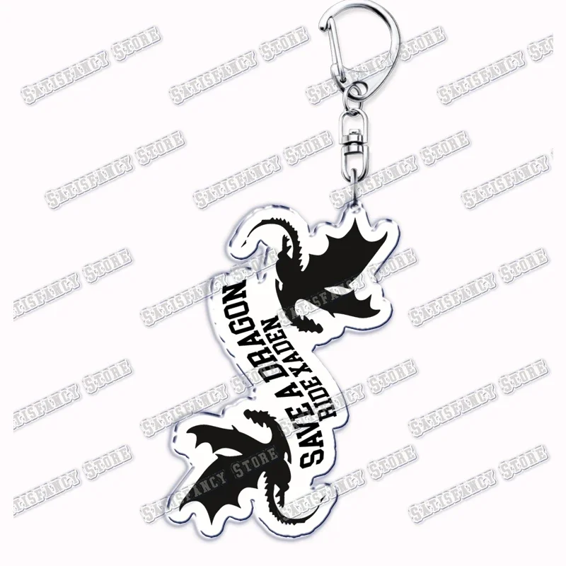 Black Dragon Keychain Pendant with Lobster Clasp 15 Black Dragon Keychain Pendant with Lobster Clasp - Image 15