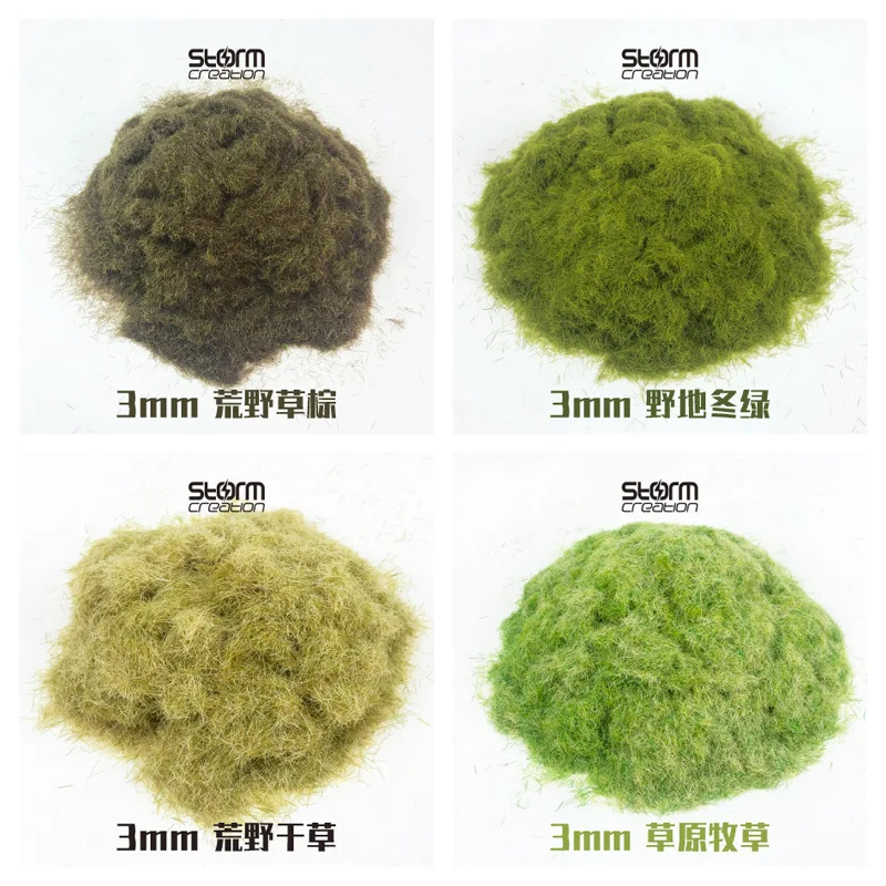 3MM Static Grass Powder - 30g Resealable Pack 3 3MM Static Grass Powder - 30g Resealable Pack - Image 3