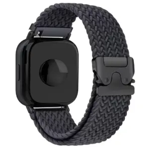 Black Braided Fabric Strap for Xiaomi Smartwatches 27 Sccaae52385584c97b183c9cf1531df28y