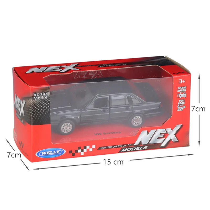 1/36 Scale Volkswagen Santana Diecast Model 5 1/36 Scale Volkswagen Santana Diecast Model - Image 5